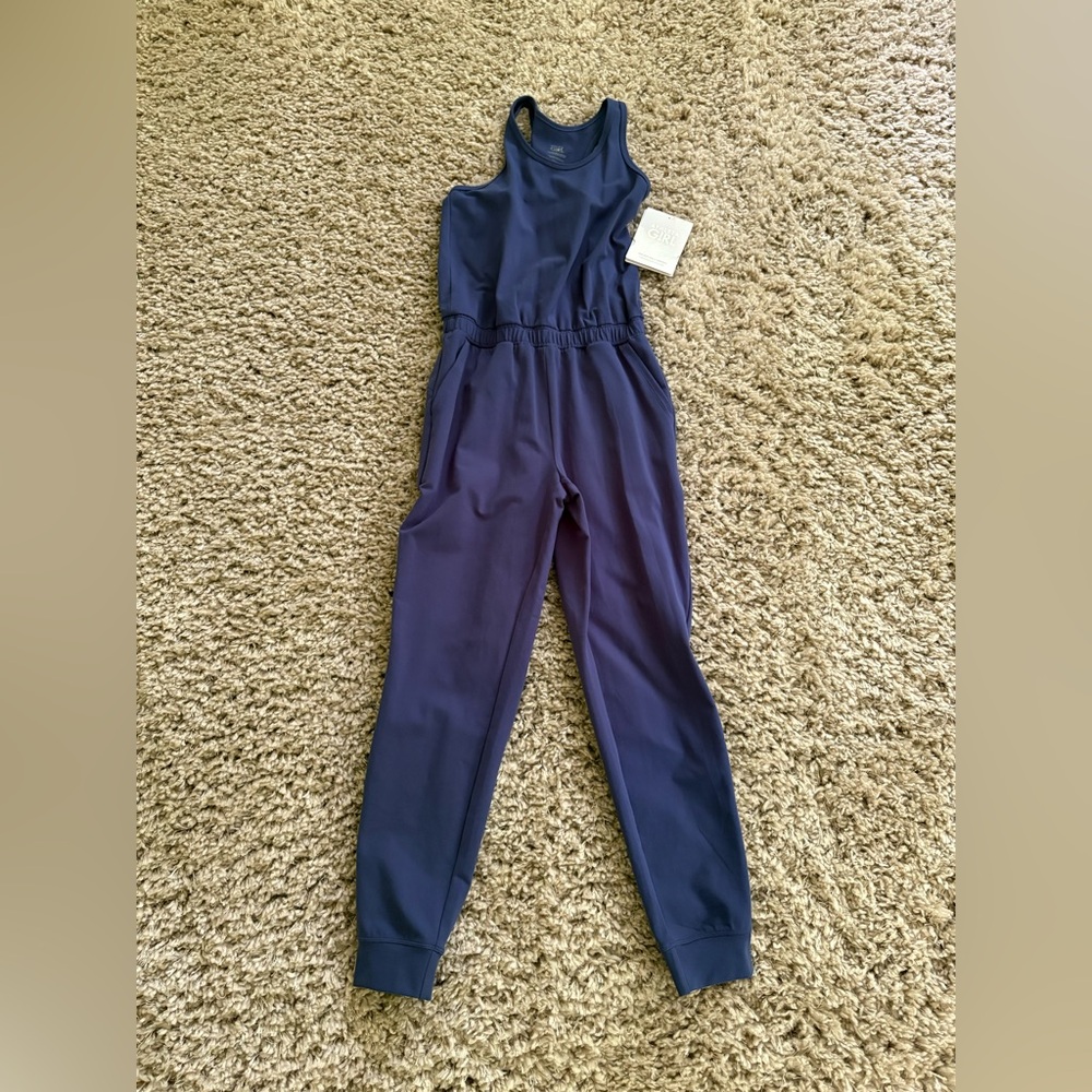 Athleta Kids Navy Jumpsuit